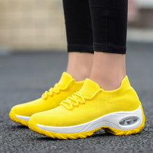Load image into Gallery viewer, Weweya Women Walking Shoes Increasing 6CM INS Ulzza Harajuku Sneakers