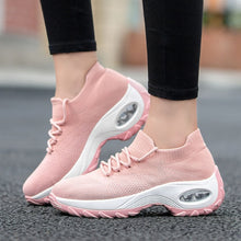 Load image into Gallery viewer, Weweya Women Walking Shoes Increasing 6CM INS Ulzza Harajuku Sneakers