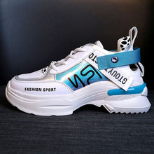 Load image into Gallery viewer, Weweya Women Walking Shoes Increasing 6CM INS Ulzza Harajuku Sneakers