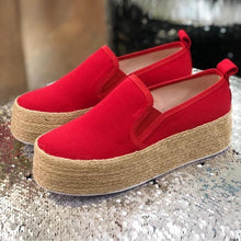 Load image into Gallery viewer, Laamei Autumn Women Flats Shoes Platform Sneakers Slip