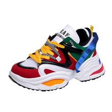 Load image into Gallery viewer, Weweya Women Walking Shoes Increasing 6CM INS Ulzza Harajuku Sneakers