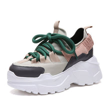 Load image into Gallery viewer, Weweya Women Walking Shoes Increasing 6CM INS Ulzza Harajuku Sneakers