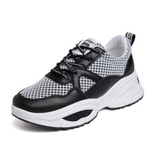 Load image into Gallery viewer, Weweya Women Walking Shoes Increasing 6CM INS Ulzza Harajuku Sneakers