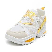 Load image into Gallery viewer, Weweya Women Walking Shoes Increasing 6CM INS Ulzza Harajuku Sneakers